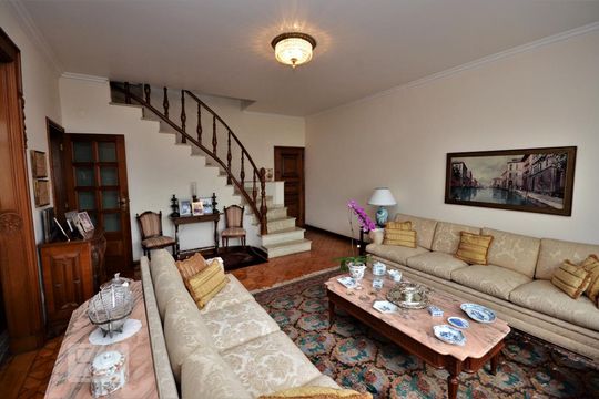 Sala 1 de apartamento à venda com 3 quartos, 277m² em Laranjeiras, Rio de Janeiro