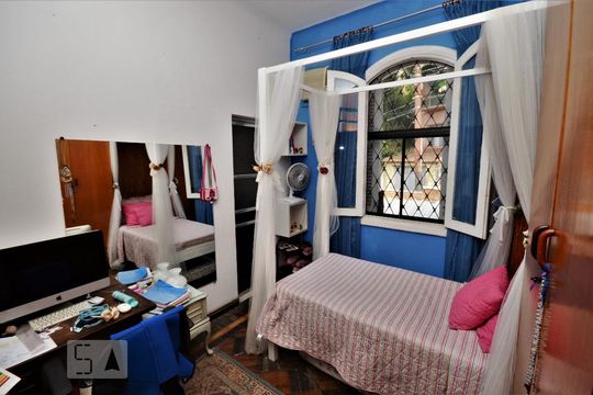 Quarto 1 de casa à venda com 4 quartos, 450m² em Cosme Velho, Rio de Janeiro