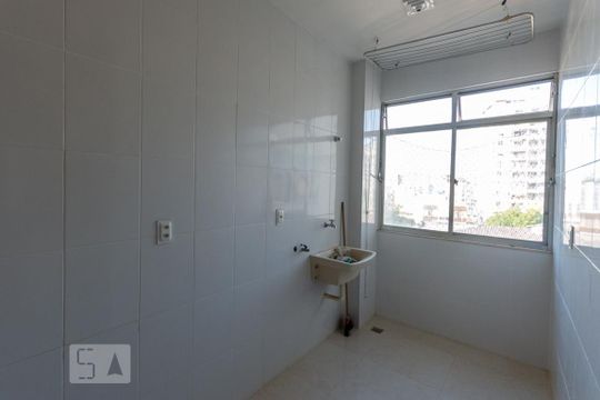 Área de Serviço de apartamento à venda com 3 quartos, 100m² em Grajau, Rio de Janeiro