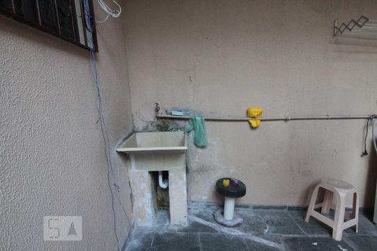 Área de Serviço de kitnet/studio para alugar com 1 quarto, 39m² em Santana, São Paulo