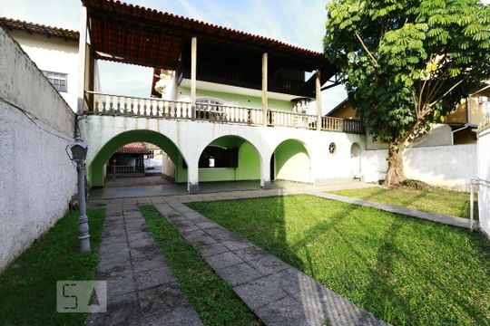 Fachada de casa de condomínio à venda com 4 quartos, 760m² em Taquara, Rio de Janeiro