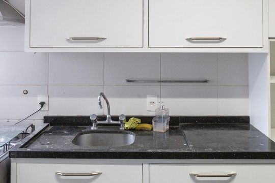 Cozinha de apartamento à venda com 3 quartos, 133m² em Lapa, São Paulo