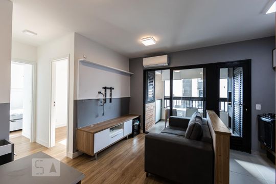 Sala de apartamento para alugar com 2 quartos, 50m² em Brás, São Paulo