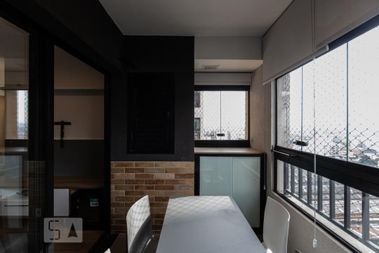 Varanda gourmet de apartamento para alugar com 2 quartos, 50m² em Brás, São Paulo