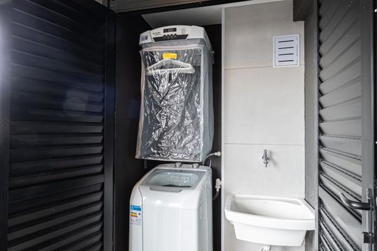 Área de Serviço de apartamento para alugar com 2 quartos, 50m² em Brás, São Paulo