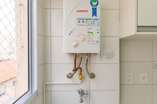 Area Serviço de apartamento à venda com 2 quartos, 49m² em Jardim do Lago Continuação, Campinas