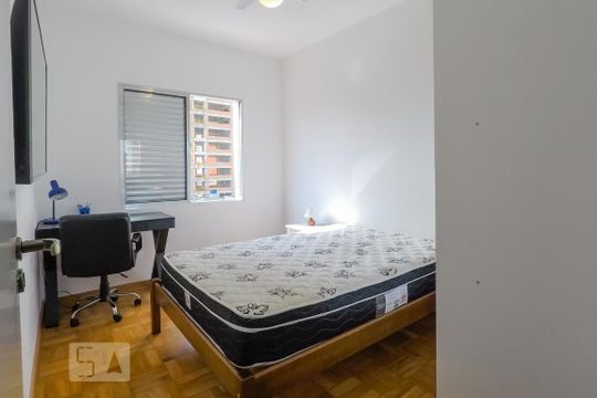 Quarto de apartamento à venda com 1 quarto, 35m² em Aclimação, São Paulo