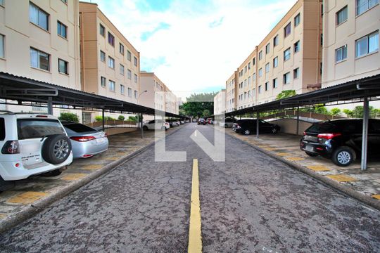 Garagem coberta de apartamento à venda com 3 quartos, 78m² em Loteamento Country Ville, Campinas