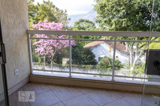 Varanda da Sala de casa para alugar com 2 quartos, 60m² em Campo Grande, Rio de Janeiro