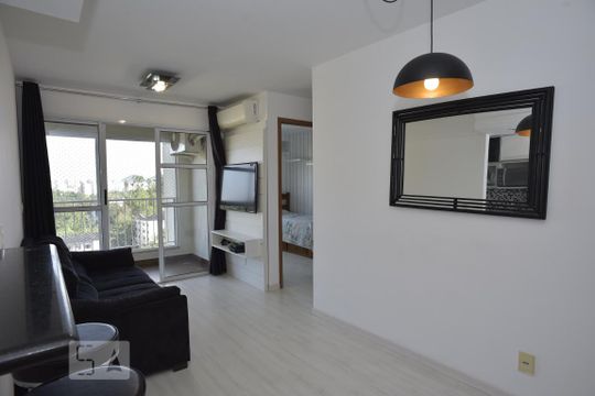Sala de apartamento para alugar com 2 quartos, 60m² em Jacarepaguá, Rio de Janeiro