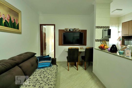 Sala de apartamento à venda com 3 quartos, 152m² em Vila Curuca, Santo André