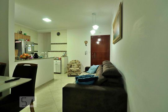 Sala de apartamento à venda com 3 quartos, 152m² em Vila Curuca, Santo André