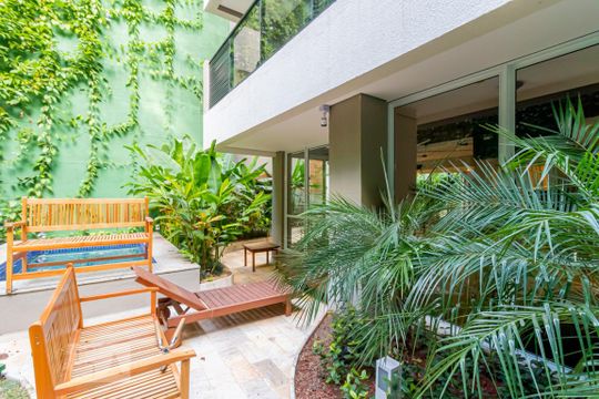 Área comum - Piscina de kitnet/studio à venda com 1 quarto, 77m² em Aclimação, São Paulo