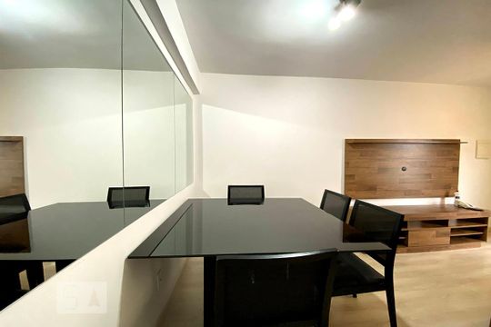 Sala de Jantar de apartamento para alugar com 2 quartos, 75m² em Centro, São Leopoldo
