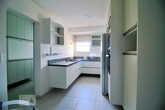 Cozinha de apartamento à venda com 3 quartos, 125m² em Jardim, Santo André
