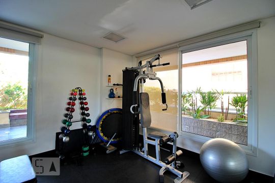 Área Comum - Academia de apartamento à venda com 3 quartos, 125m² em Jardim, Santo André