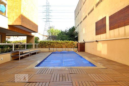 Área Comum - Piscina de apartamento à venda com 3 quartos, 125m² em Jardim, Santo André