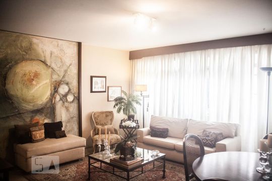 Sala de apartamento à venda com 3 quartos, 120m² em Bela Vista, São Paulo