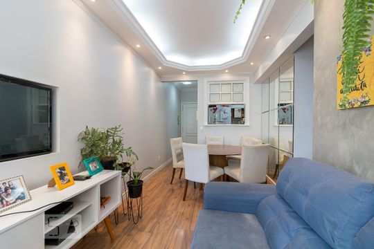 Sala de apartamento à venda com 3 quartos, 72m² em Macedo, Guarulhos