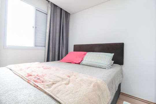 Quarto 2 de apartamento à venda com 2 quartos, 46m² em Colônia (zona Leste), São Paulo