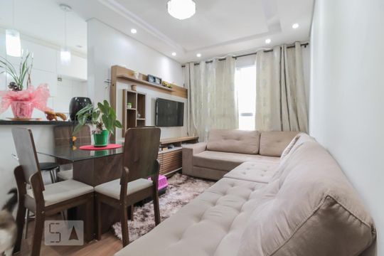 Sala de apartamento à venda com 2 quartos, 46m² em Colônia (zona Leste), São Paulo