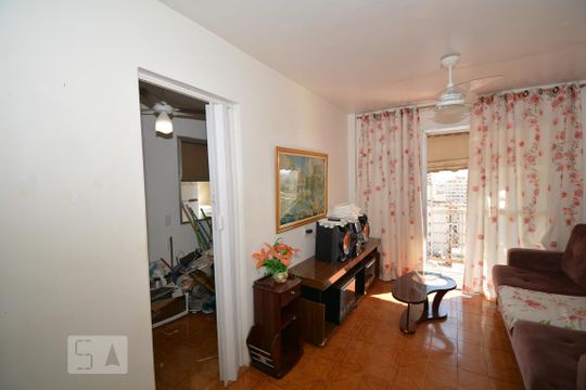 Sala de apartamento à venda com 3 quartos, 90m² em Riachuelo, Rio de Janeiro