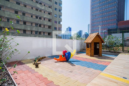 Área comum - Playground de kitnet/studio para alugar com 1 quarto, 24m² em Consolação, São Paulo