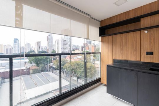Varanda de apartamento para alugar com 2 quartos, 65m² em Vila Olímpia, São Paulo