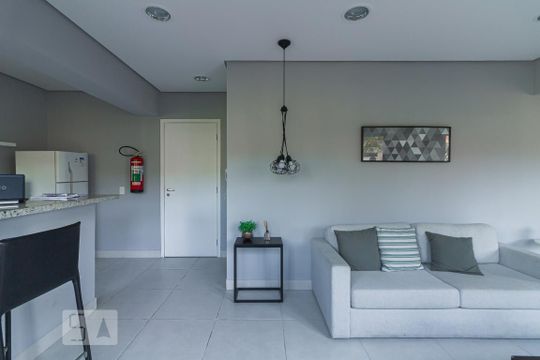 Área comum - Salão de festas de kitnet/studio à venda com 1 quarto, 31m² em Água Branca, São Paulo