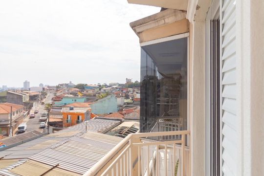 Sacada do Quarto 1 de casa de condomínio à venda com 2 quartos, 101m² em Vila Santa Teresa (zona Leste), São Paulo