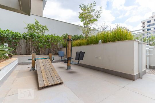 Área comum - Academia de apartamento para alugar com 1 quarto, 45m² em Bosque, Campinas