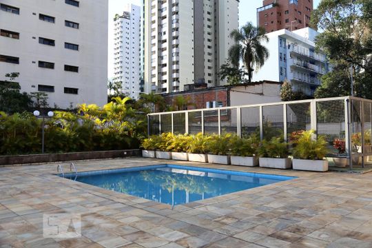 Área comum - Piscina de apartamento para alugar com 4 quartos, 256m² em Real Parque, São Paulo