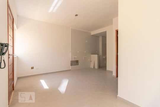 Sala / Cozinha de apartamento para alugar com 1 quarto, 34m² em Vila Granada, São Paulo