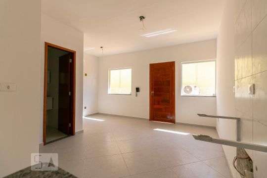 Cozinha / Sala de apartamento para alugar com 1 quarto, 34m² em Vila Granada, São Paulo