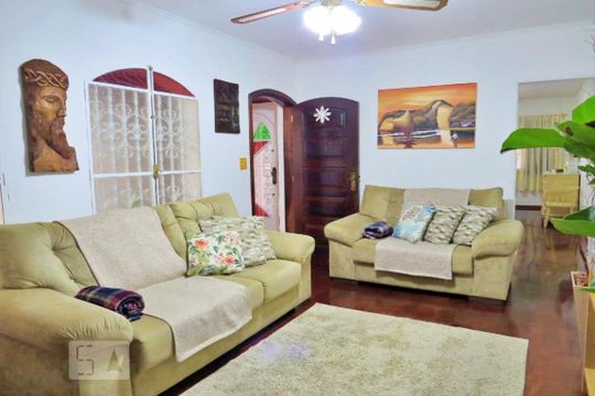 Sala de casa para alugar com 4 quartos, 142m² em Vila Nova Mazzei, São Paulo