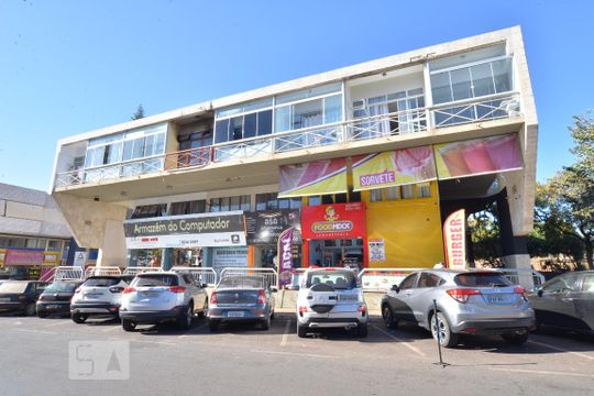 Fachada de apartamento para alugar com 1 quarto, 22m² em Asa Norte, Brasília
