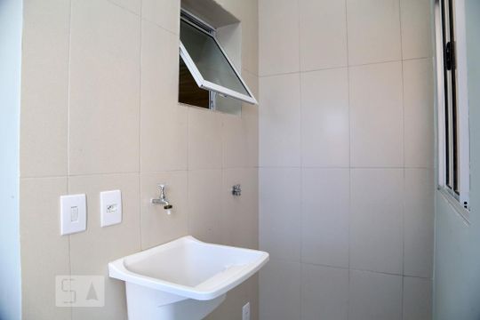 Área de Serviço de kitnet/studio para alugar com 1 quarto, 24m² em Jardim Monte Kemel, São Paulo