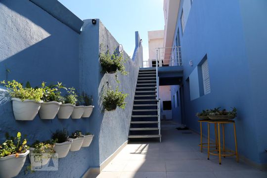 Área Externa de kitnet/studio para alugar com 1 quarto, 24m² em Jardim Monte Kemel, São Paulo