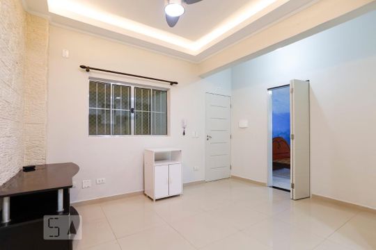 Sala de apartamento para alugar com 1 quarto, 57m² em Santa Cecília, São Paulo