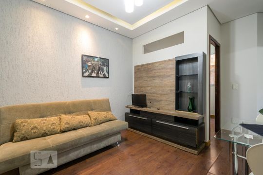 Sala de apartamento para alugar com 3 quartos, 60m² em Liberdade, Belo Horizonte
