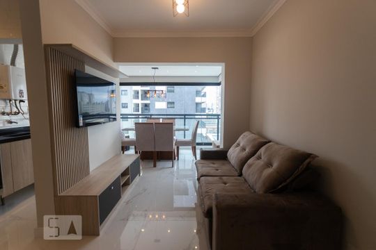 Sala de apartamento para alugar com 2 quartos, 67m² em Vila Leopoldina, São Paulo