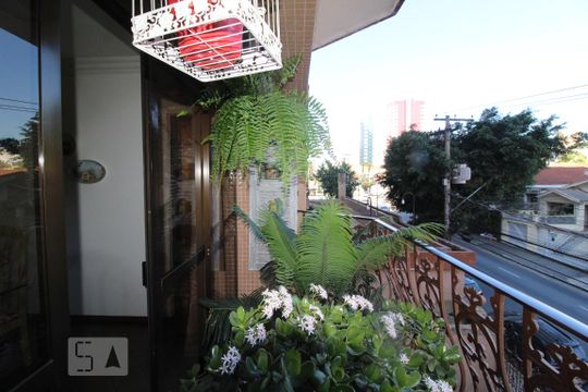Varanda sala de apartamento à venda com 3 quartos, 182m² em Santa Paula, São Caetano do Sul