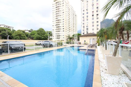 Área comum - Piscina de apartamento à venda com 3 quartos, 70m² em Jacarepaguá, Rio de Janeiro