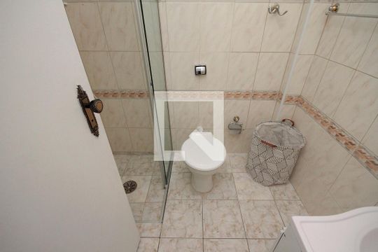 Banheiro de kitnet/studio à venda com 1 quarto, 35m² em Vila Buarque, São Paulo