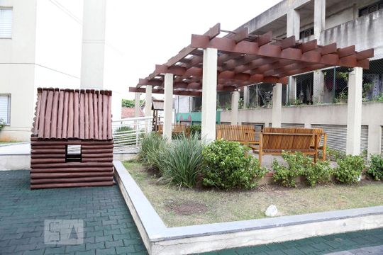 Área Comum - Playground de apartamento para alugar com 2 quartos, 62m² em Jardim Caner, Taboão da Serra