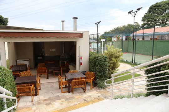 Área comum - Churrasqueira de apartamento para alugar com 2 quartos, 62m² em Jardim Caner, Taboão da Serra