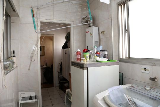 Área de Serviço de apartamento à venda com 3 quartos, 99m² em Vila Andrade, São Paulo