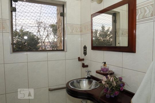 Lavabo de apartamento à venda com 3 quartos, 120m² em Rudge Ramos, São Bernardo do Campo
