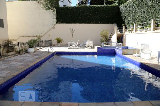 Área comum - Piscina de apartamento à venda com 3 quartos, 99m² em Vila Andrade, São Paulo