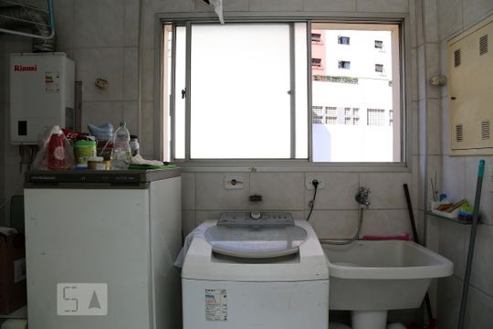 Área de Serviço de apartamento à venda com 3 quartos, 99m² em Vila Andrade, São Paulo